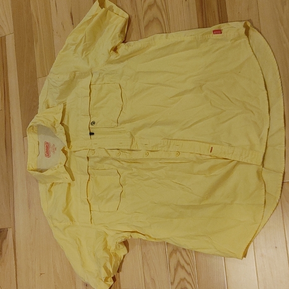 3 Coleman vented button-up shirts short sleeve - Picture 2 of 5